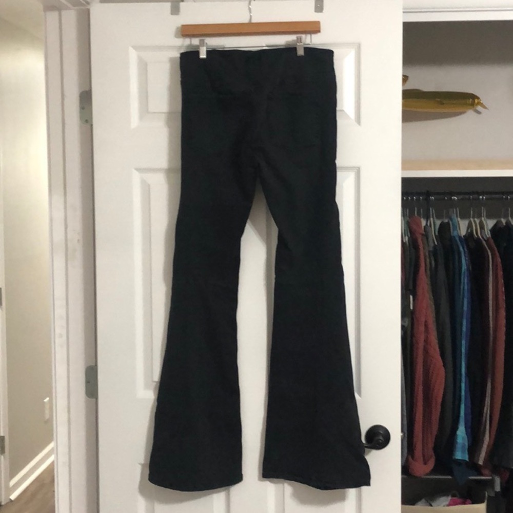 Black Free People Flair pants